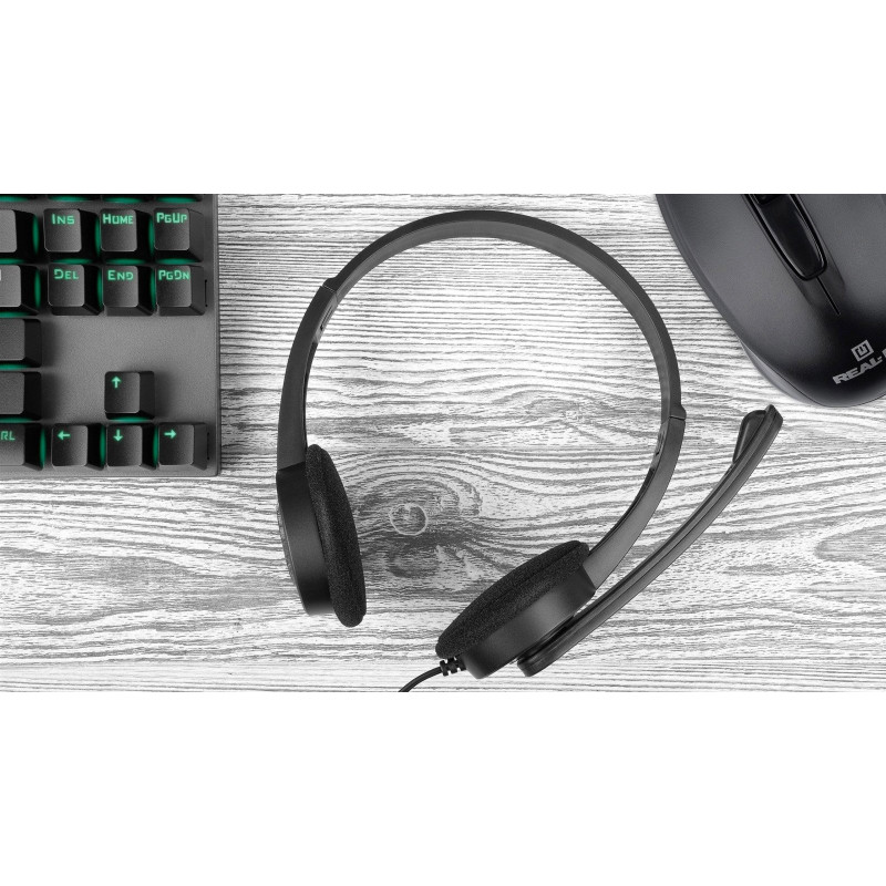 Навушники REAL-EL GD-012 Black (EL124100049)