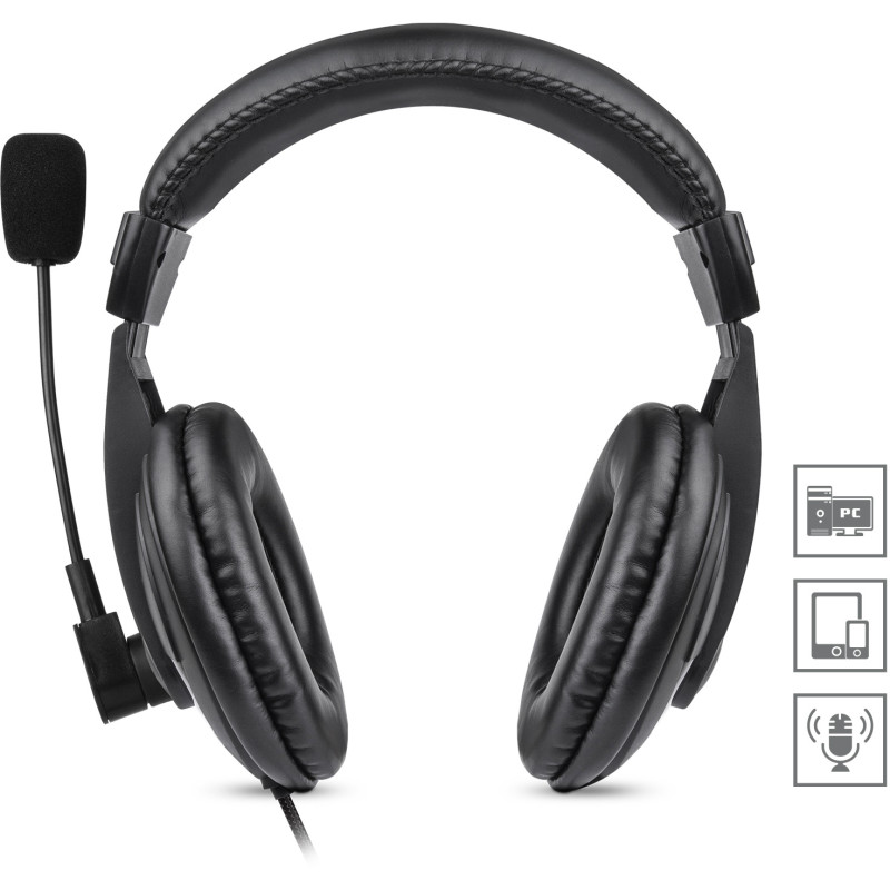 Навушники REAL-EL GD-750MV Black (EL124100006)