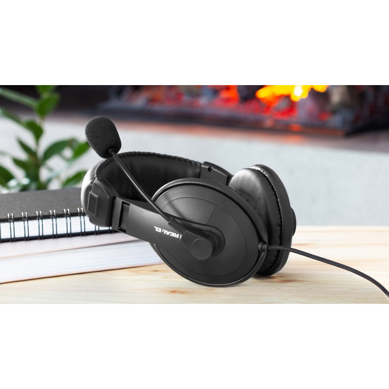 Навушники REAL-EL GD-750MV Black (EL124100006)