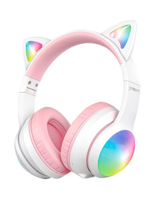 Навушники Proove Kids LumiCat (APP) white/pink (HPLC0001AP25)