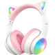 Навушники Proove Kids LumiCat (APP) white/pink (HPLC0001AP25)