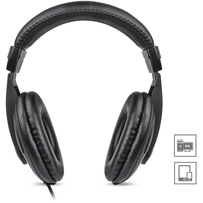 Навушники REAL-EL GD-750V Black (EL124200015)