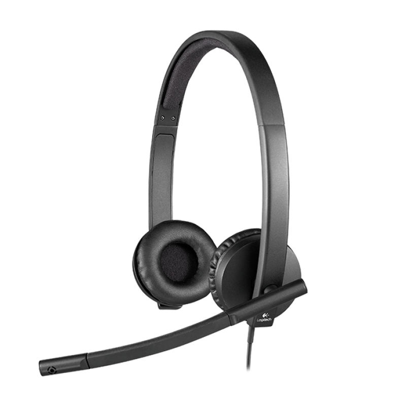 Навушники Logitech Stereo H570e USB black (981-000575)
