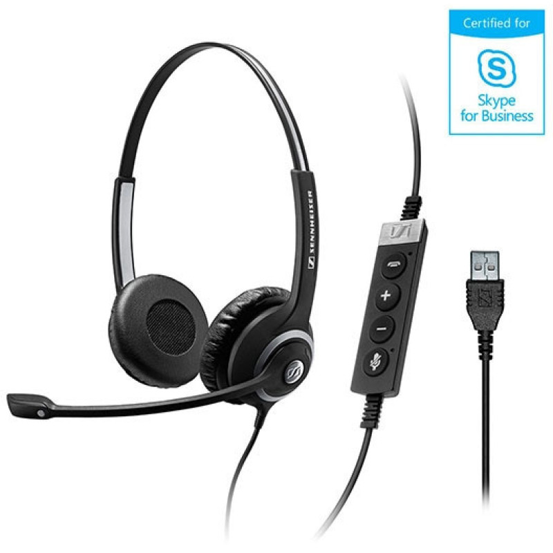 Гарнітура On-Ear Epos IMPACT SC 260 USB MS II, USB, MS Teams, Black (1000579)