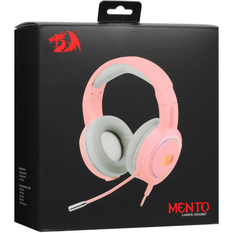 Навушники Redragon Mento Pink (71763)