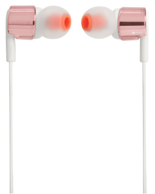 Навушники JBL T210 Rose Gold (JBLT210RGD)