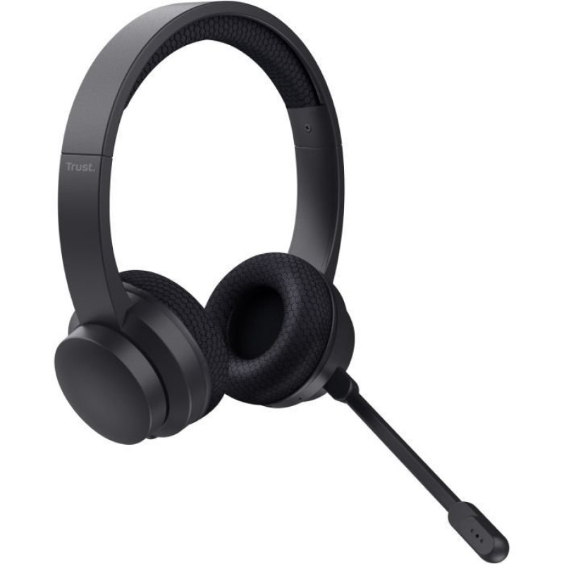 Навушники TRUST Ayda Wireless ENC headset - Black Ayda Wireless ENC Black (25463)