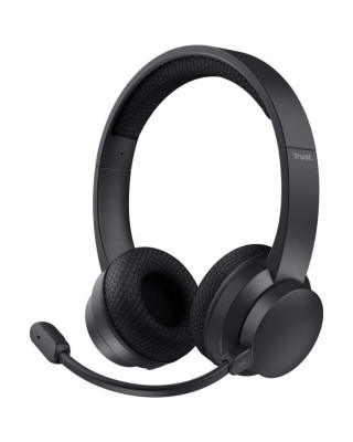 Навушники TRUST Ayda Wireless ENC headset - Black Ayda Wireless ENC Black (25463)