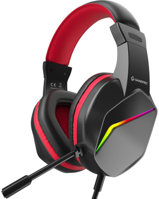 Навушники GamePro HS311 RGB Black/Red (HS311)