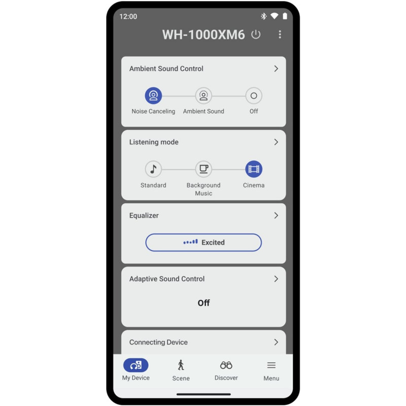 Навушники Sony WH-1000XM6 Black (WH1000XM6B.E)