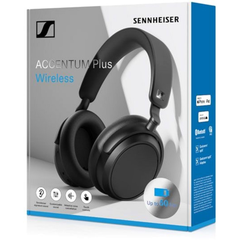 Навушники Sennheiser Accentum Plus Wireless Black