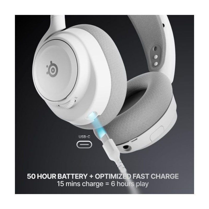 Навушники SteelSeries Arctis Nova 7 Gen 2 Wireless White (61731)