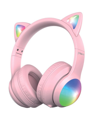 Навушники Proove Kids LumiCat (APP) pink (HPLC0001AP27)