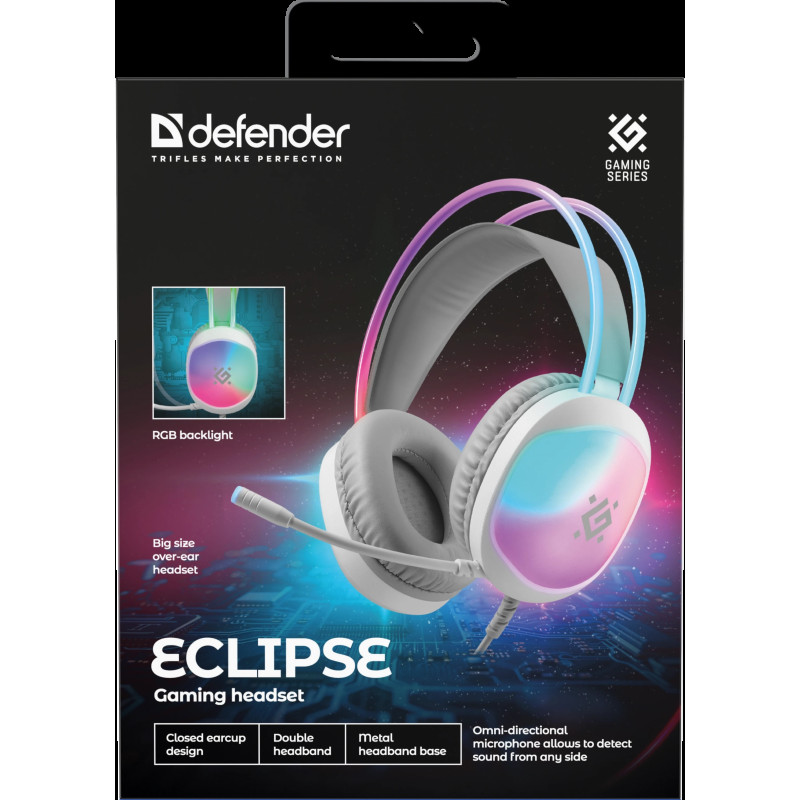 Навушники Defender Eclipse White (62440)