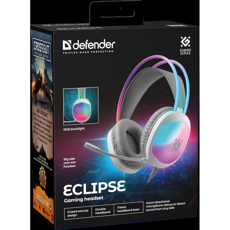 Навушники Defender Eclipse White (62440)