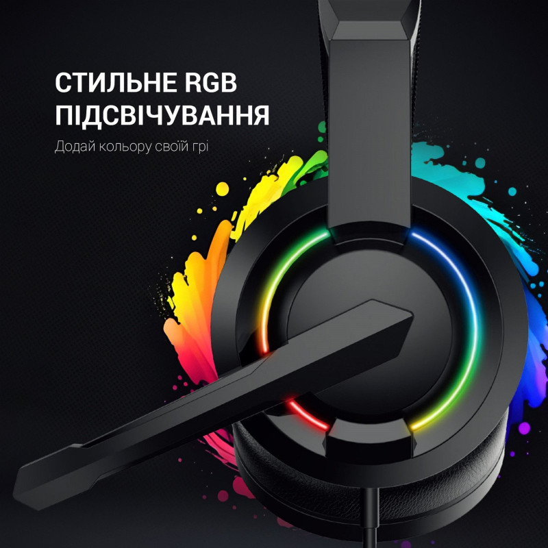 Hamepro HS299 RGB Black (HS299) навушники