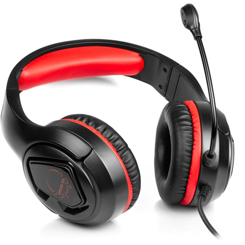 Навушники REAL-EL GDX-7590 Black/Red (EL124100050)