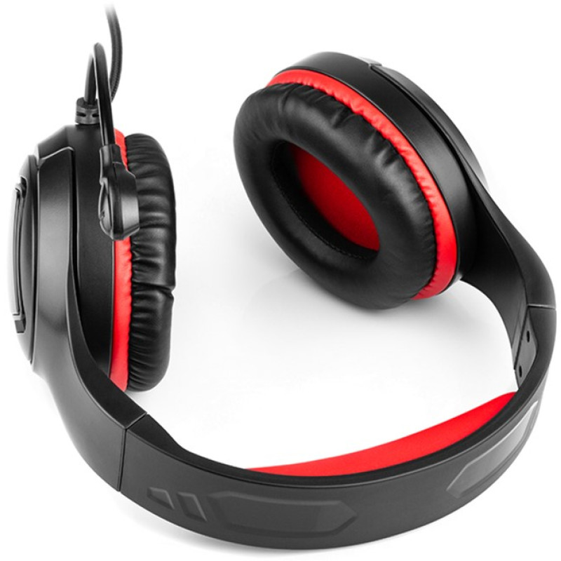 Навушники REAL-EL GDX-7590 Black/Red (EL124100050)
