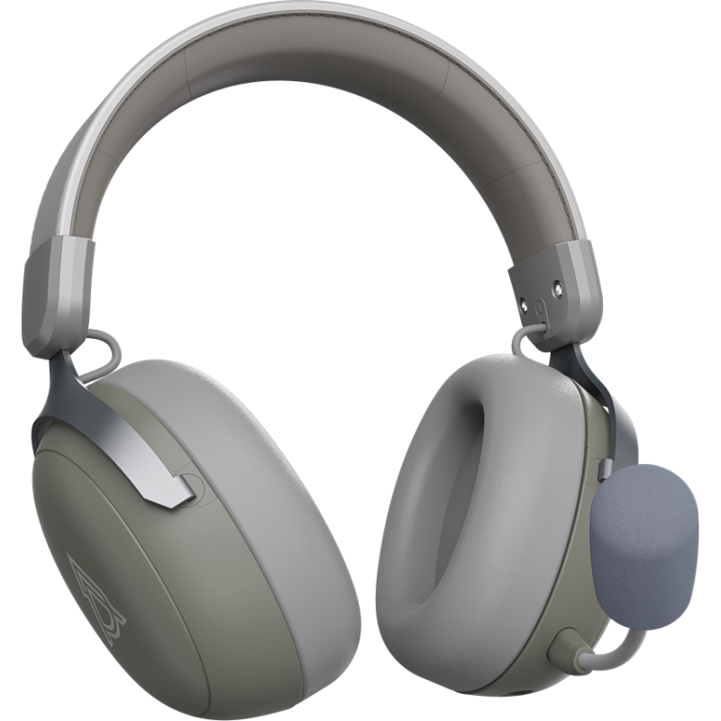 Навушники Ajazz AHM08 MAX 3-Mode Grey (AHM08-MAX-GW)