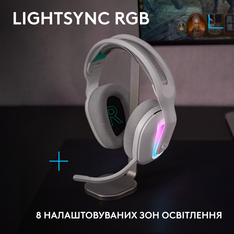 Навушники Logitech G522 Lightspeed White (981-001550)