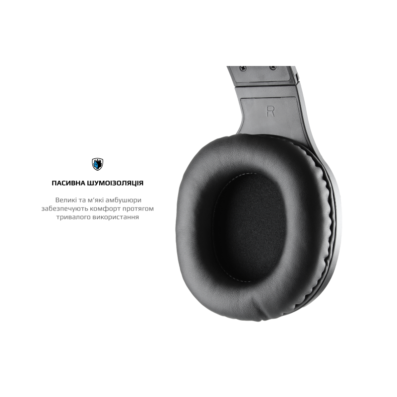 Навушники Sades SA-721 Spirits Black (sa721bkj)