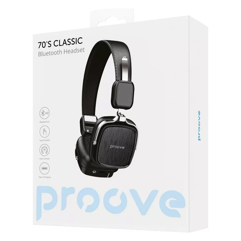 Навушники Proove 70's Classic black (HPCL00010001)