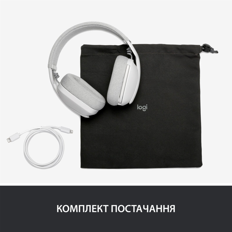 Наушники Logitech Zone Vibe 100 Wireless OffWhite (981-001219)