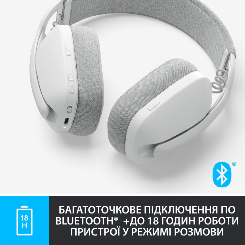 Наушники Logitech Zone Vibe 100 Wireless OffWhite (981-001219)