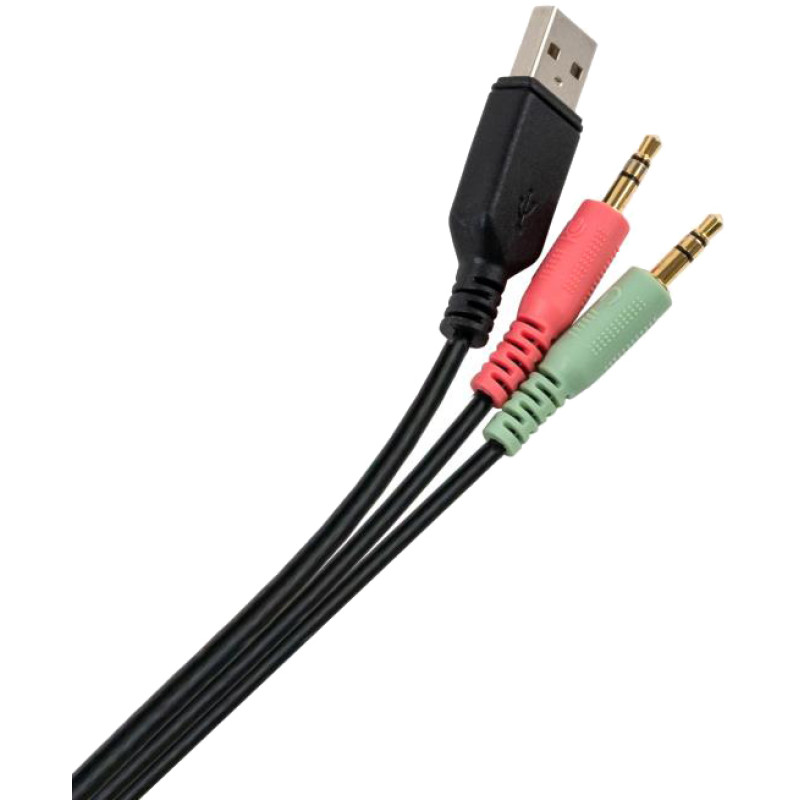 Наушники Vinga HSCU-100 Gaming LED Black (HSCU-100)