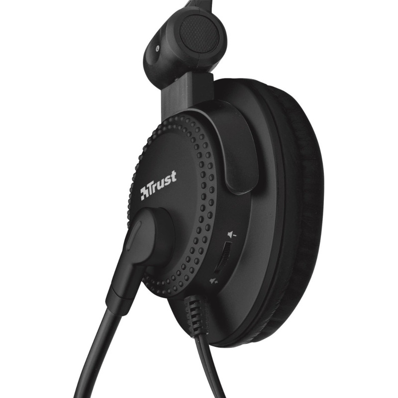 Навушники Trust Como Headset Black (16659)