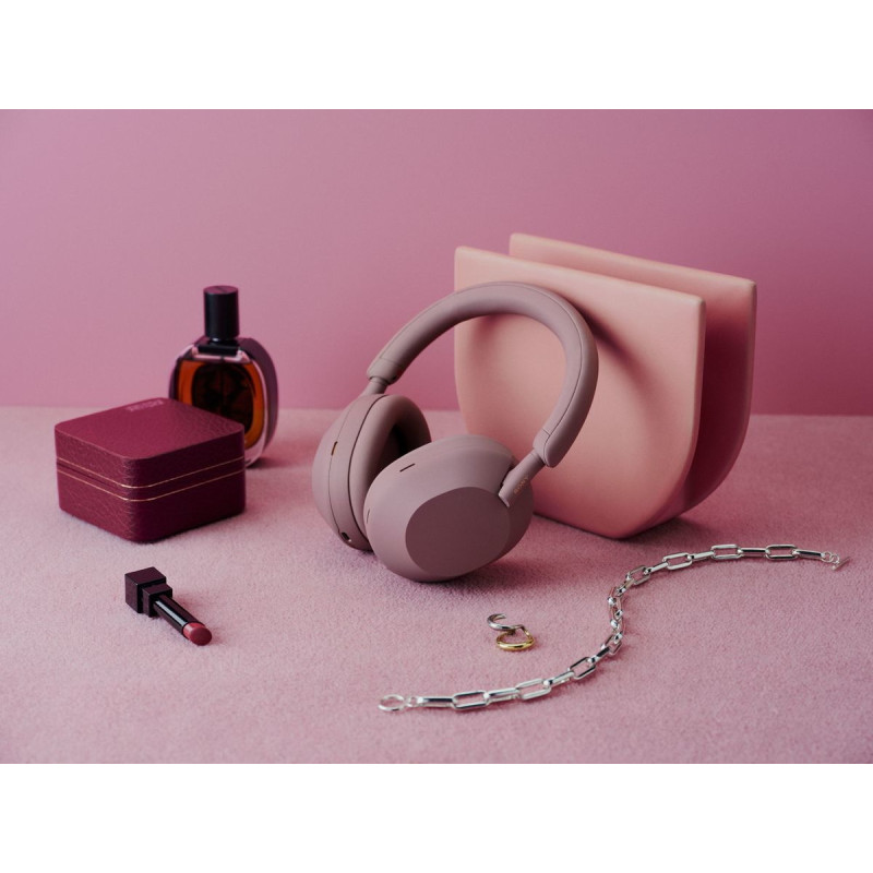 Навушники Sony WH-1000XM5 Порошок рожевий (WH1000XM5P.CE7)