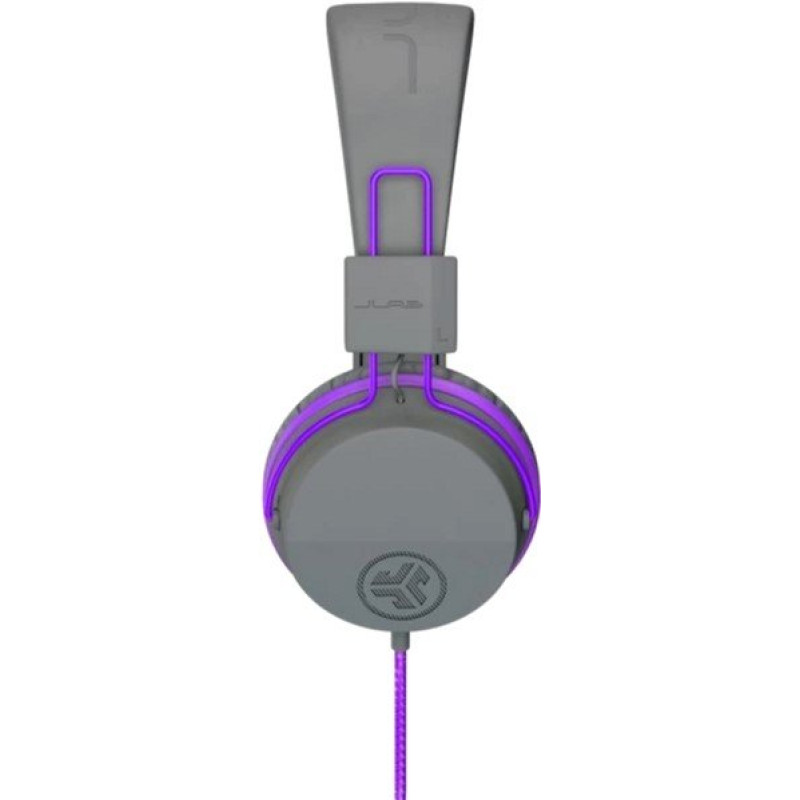 Навушники Jlab JBuddies Studio Wired Graphite/Purple (IEUHJKSTUDIORGRYPRP6)