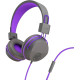 Навушники Jlab JBuddies Studio Wired Graphite/Purple (IEUHJKSTUDIORGRYPRP6)