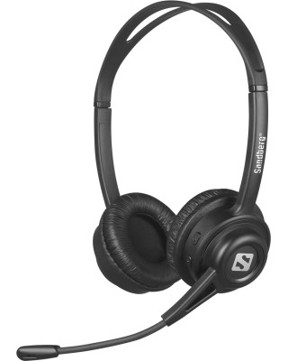 Навушники Sandberg Wireless Headset ANC+ENC Bluetooth Black (126-44)