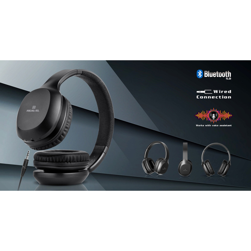 Навушники REAL-EL GD-820 Black