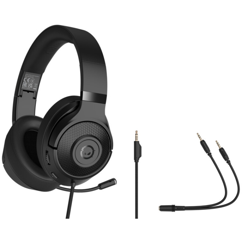 Гарнітура Canyon Lorgar Noah 101 Gaming 3.5 mm Black (LRG-GHS101B)