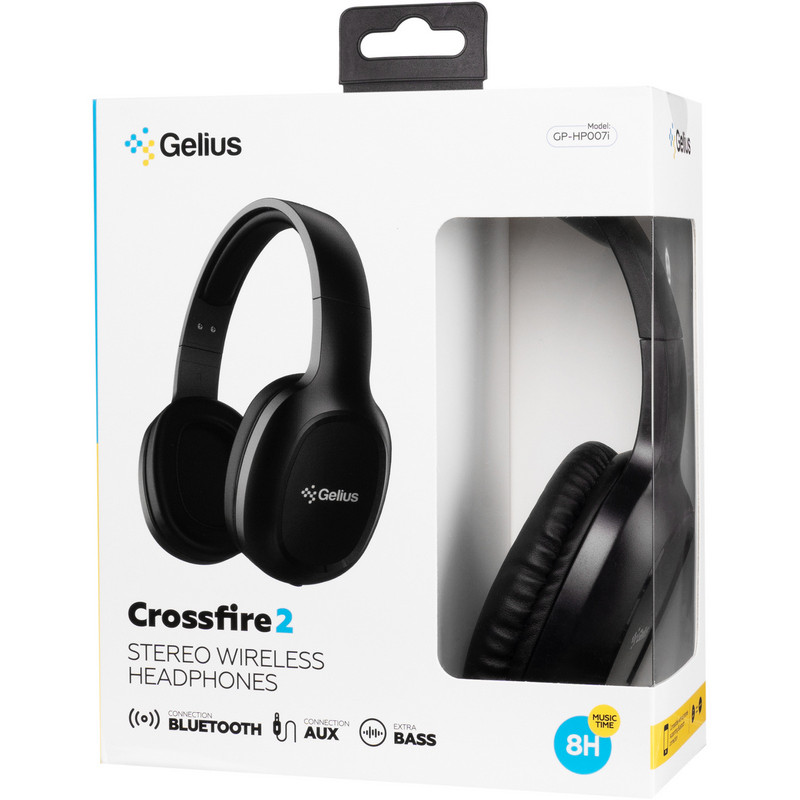 Навушники Gelius Crossfire 2 (HP-007i) Black
