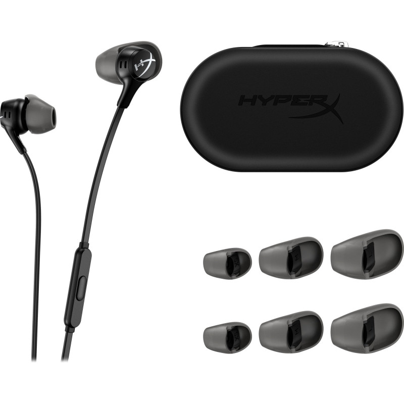 Навушники HyperX Cloud Earbuds II 3.5 мм Black (70N24AA)