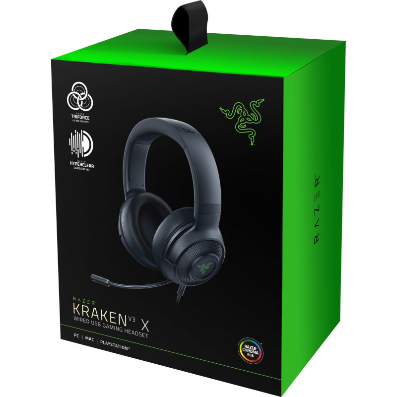 Навушники Razer Kraken V3 X USB (RZ04-03750300-R3M1)