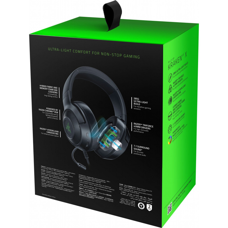 Навушники Razer Kraken V3 X USB (RZ04-03750300-R3M1)