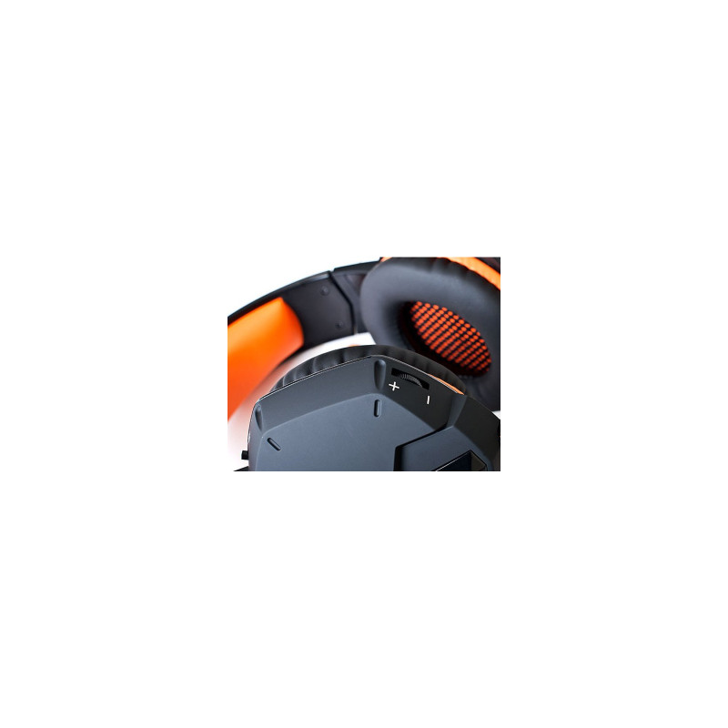 Навушники REAL-EL GDX-7700 SURROUND 7.1 black-orange