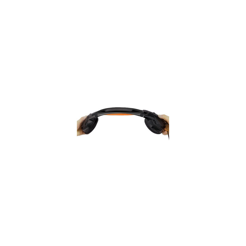 Навушники REAL-EL GDX-7700 SURROUND 7.1 black-orange
