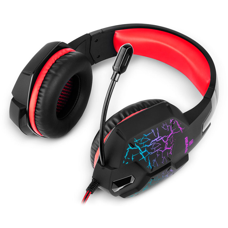 Навушники REAL-EL GDX-7750 Black-Red