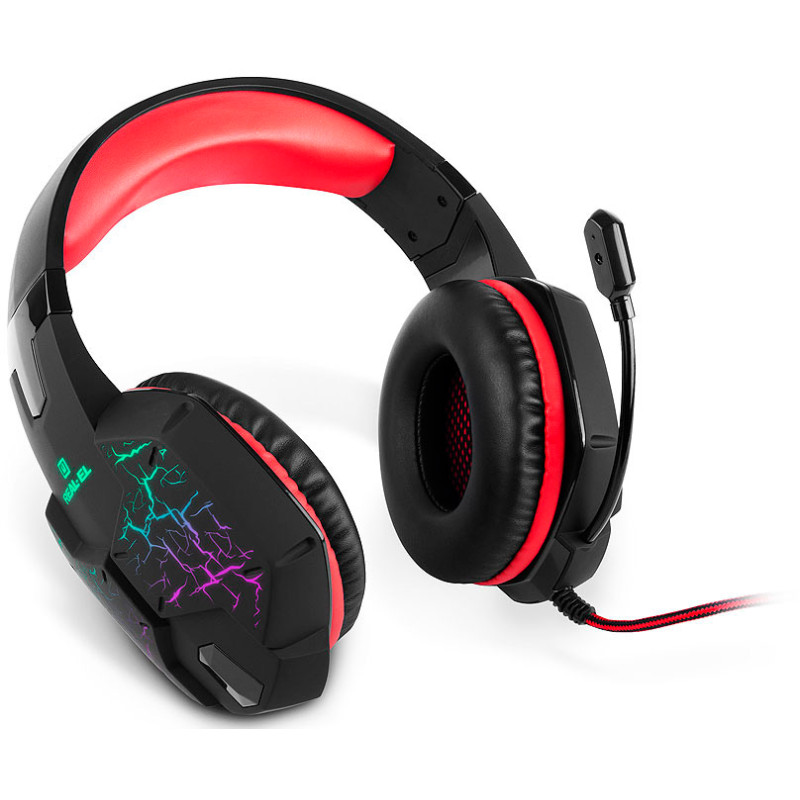 Навушники REAL-EL GDX-7750 Black-Red
