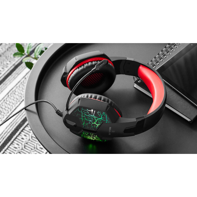 Навушники REAL-EL GDX-7750 Black-Red
