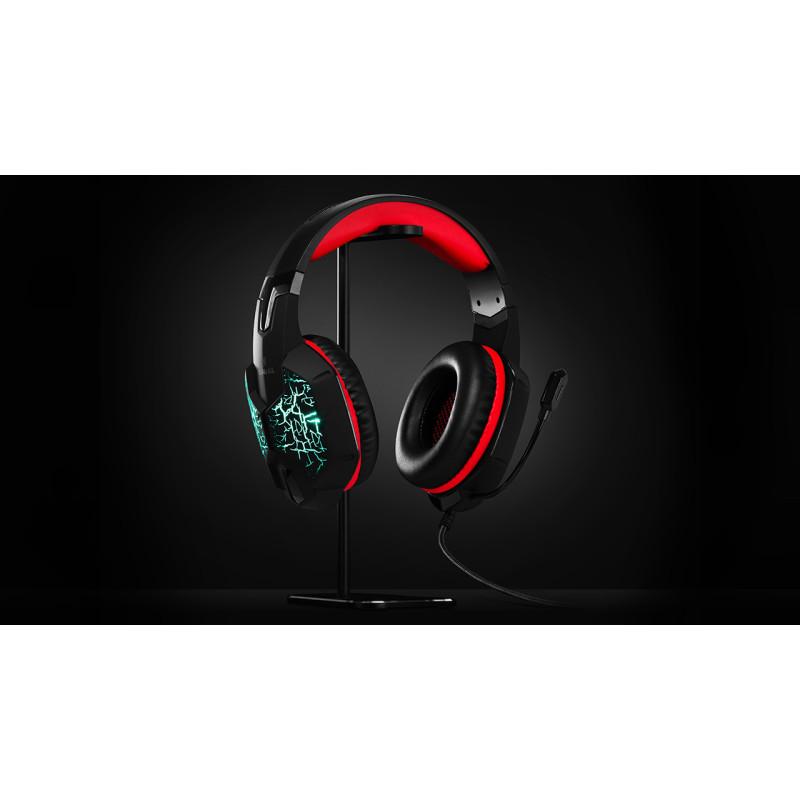 Навушники REAL-EL GDX-7750 Black-Red