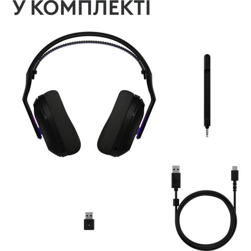Навушники Logitech G522 Lightspeed Black (981-001544)