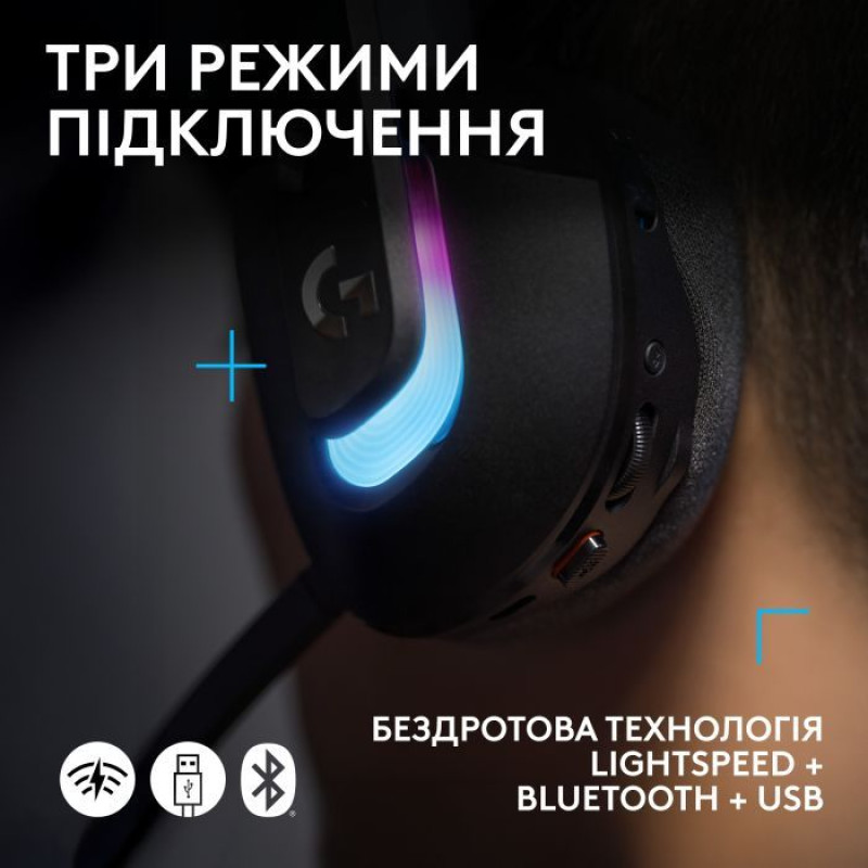 Навушники Logitech G522 Lightspeed Black (981-001544)