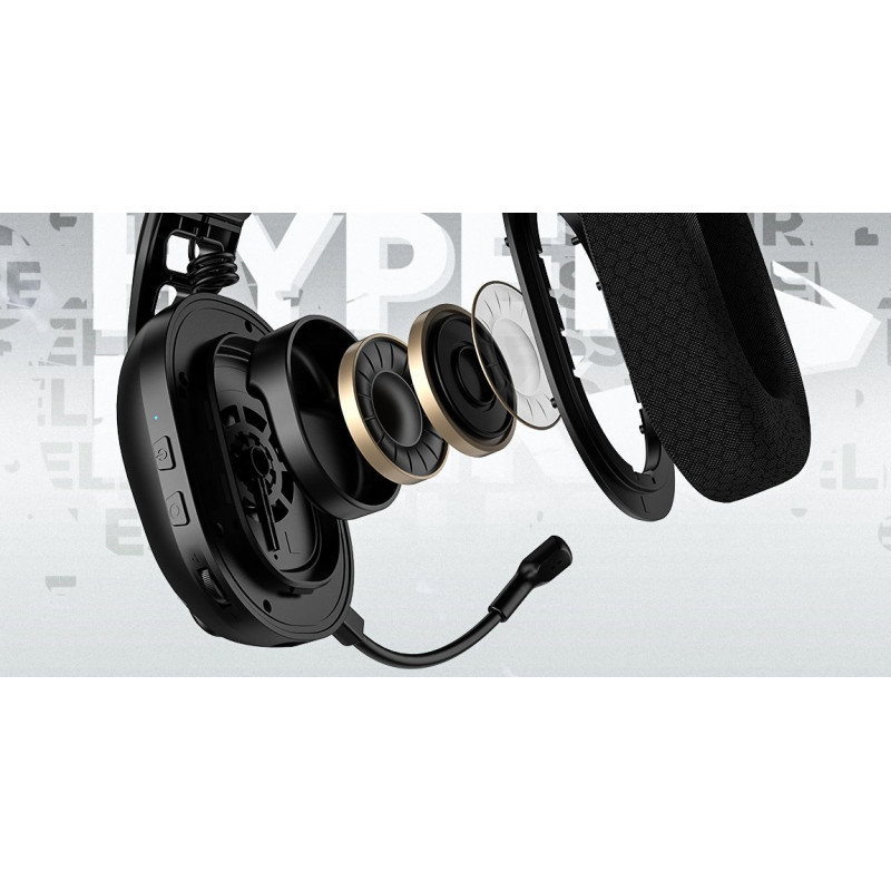 Навушники HATOR Hyperpunk 3X Wireless Black (ESH14)