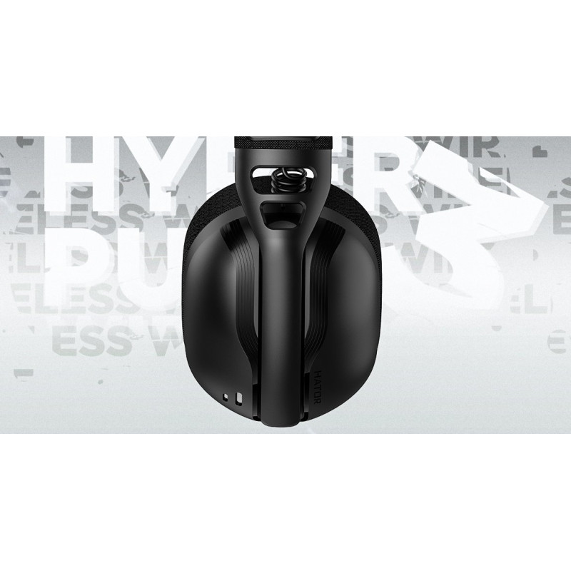Навушники HATOR Hyperpunk 3X Wireless Black (ESH14)